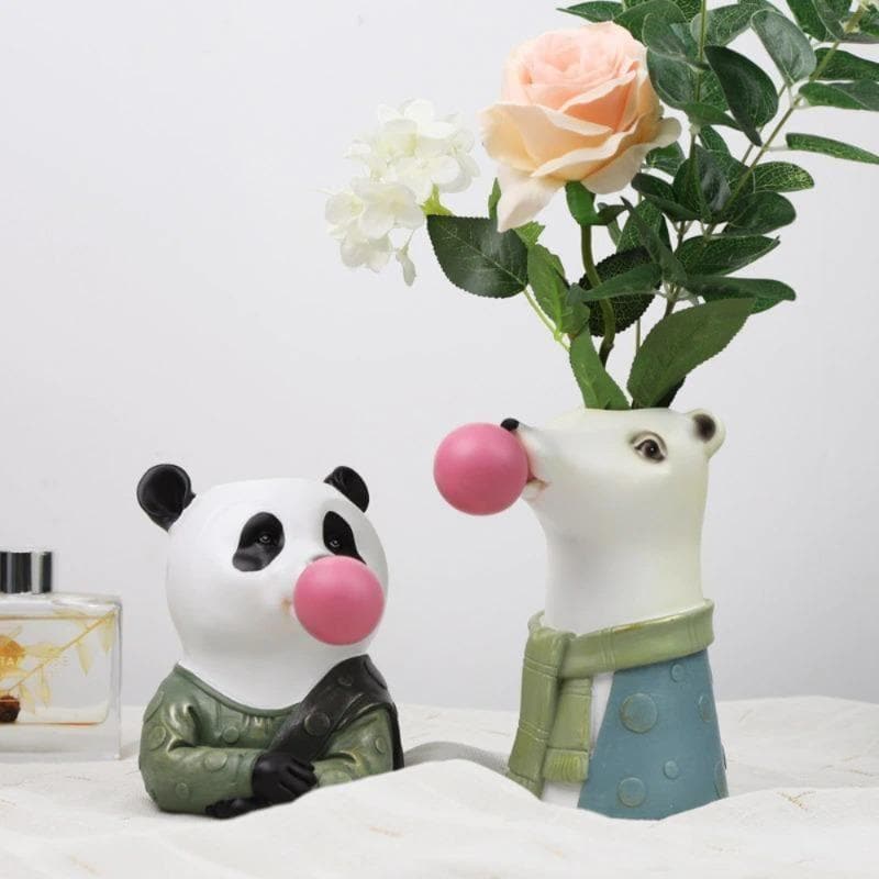 Bubblegum Animal Vase dylinoshop