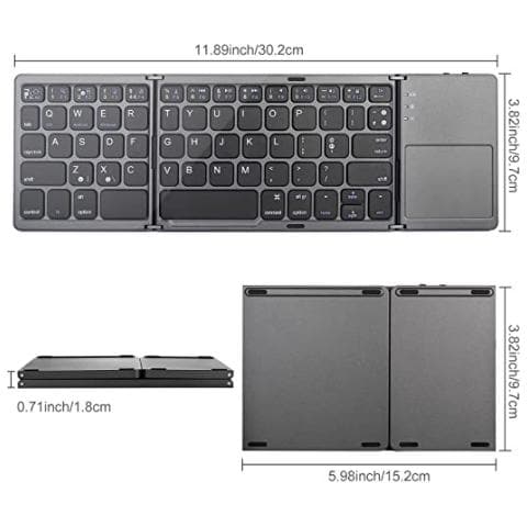 No.1 Foldable Bluetooth Travel Pocket Keyboard dylinoshop