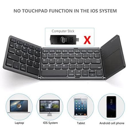 No.1 Foldable Bluetooth Travel Pocket Keyboard dylinoshop