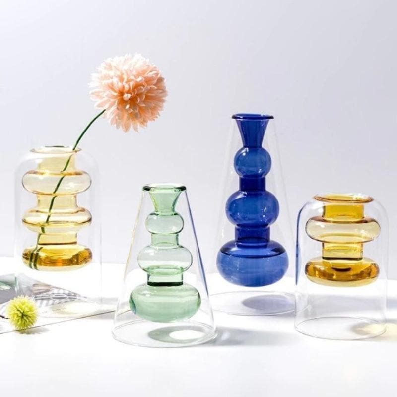 Crystal Glass Hydroponic Vase dylinoshop