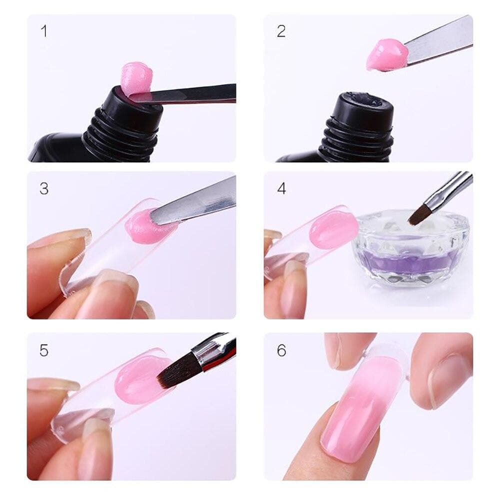 Poly Gel Nail Kit for Perfect Nails DYLINOSHOP