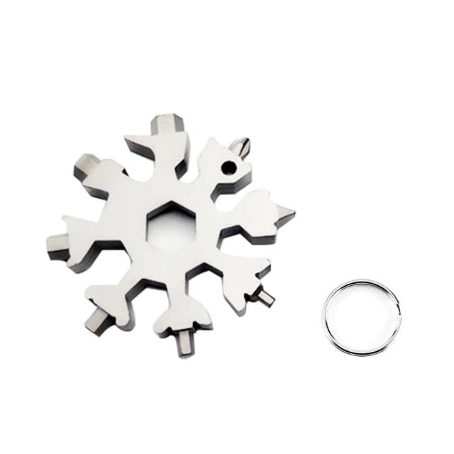 Portable 18-in-1 Mini Snowflake Multi Pocket Tool DYLINOSHOP