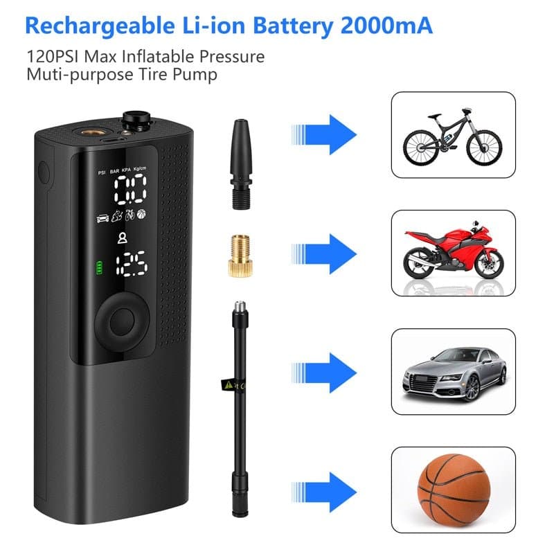 Portable Mini Bike Electric Air Inflator DYLINOSHOP