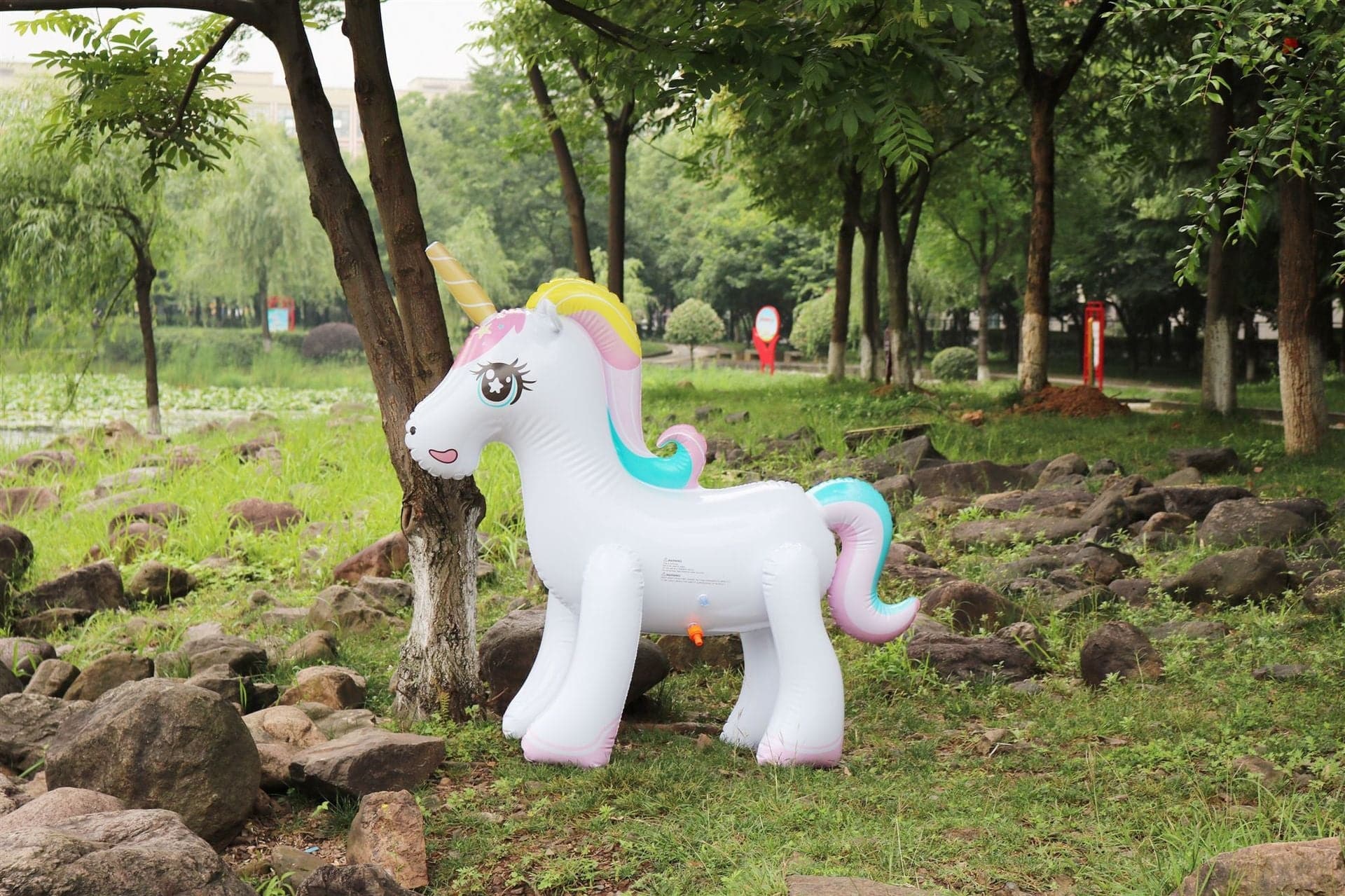 Gigantic Unicorn Backyard Sprinkler dylinoshop