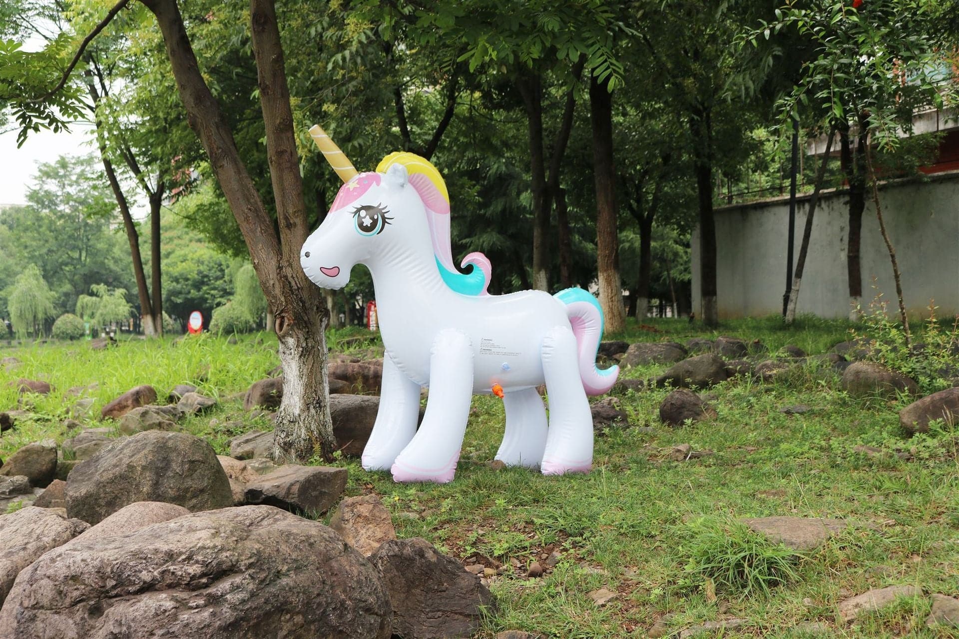 Gigantic Unicorn Backyard Sprinkler dylinoshop