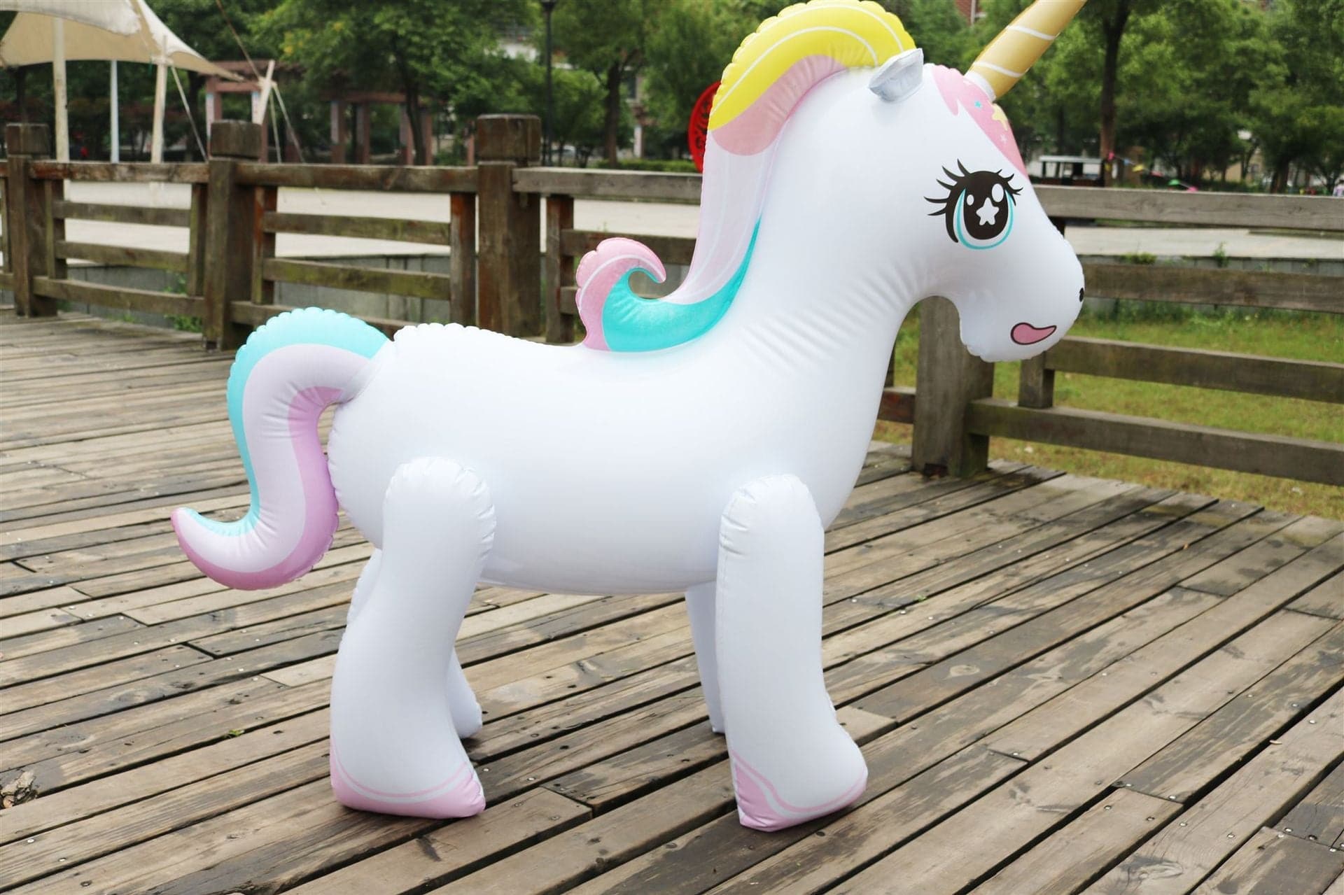 Gigantic Unicorn Backyard Sprinkler dylinoshop