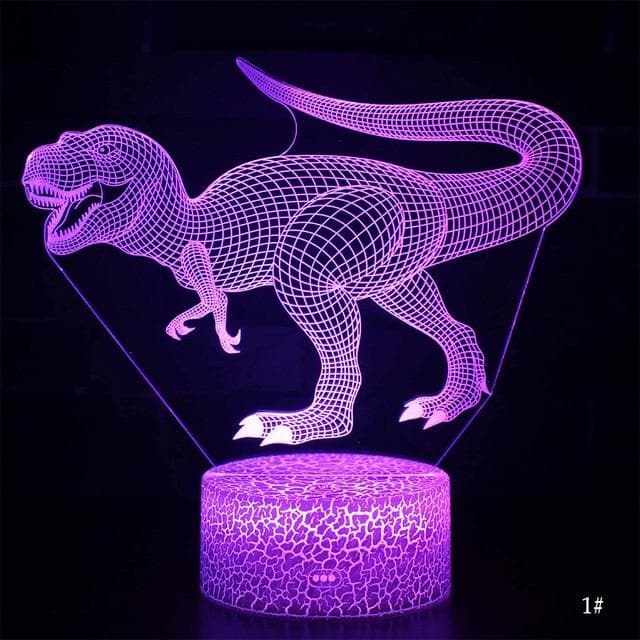 Dinosaur Series 3D Illusion Lamp dylinoshop