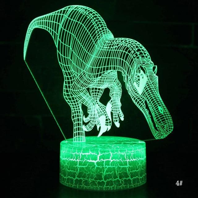 Dinosaur Series 3D Illusion Lamp dylinoshop