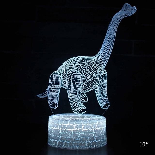 Dinosaur Series 3D Illusion Lamp dylinoshop