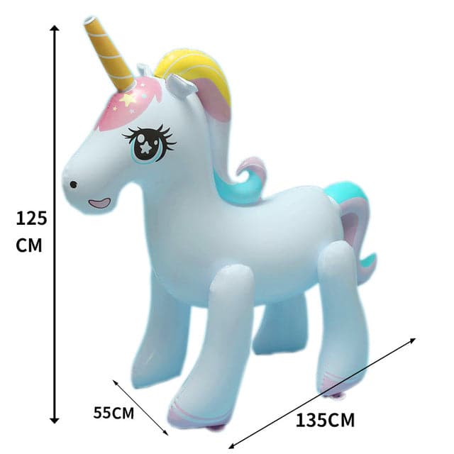 Gigantic Unicorn Backyard Sprinkler dylinoshop