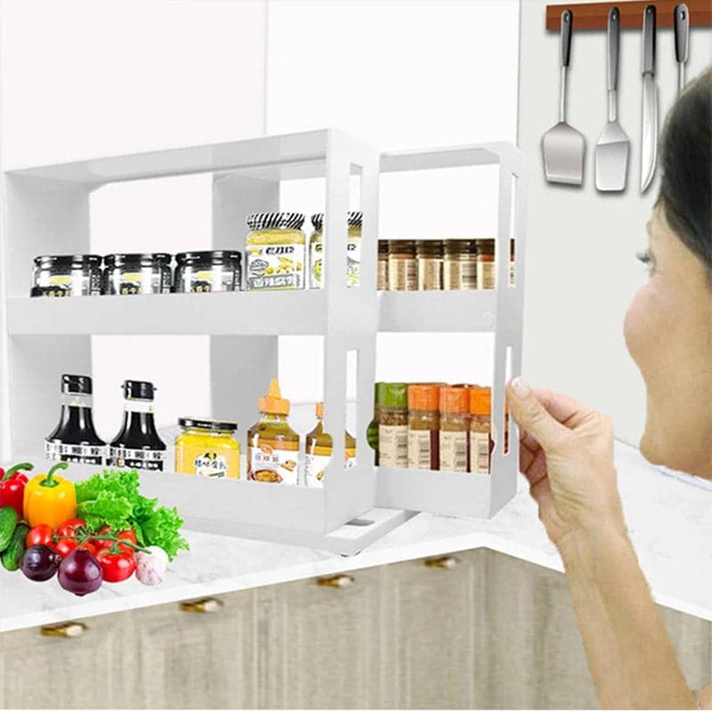 Multi-Function Rotating Storage Rack dylinoshop