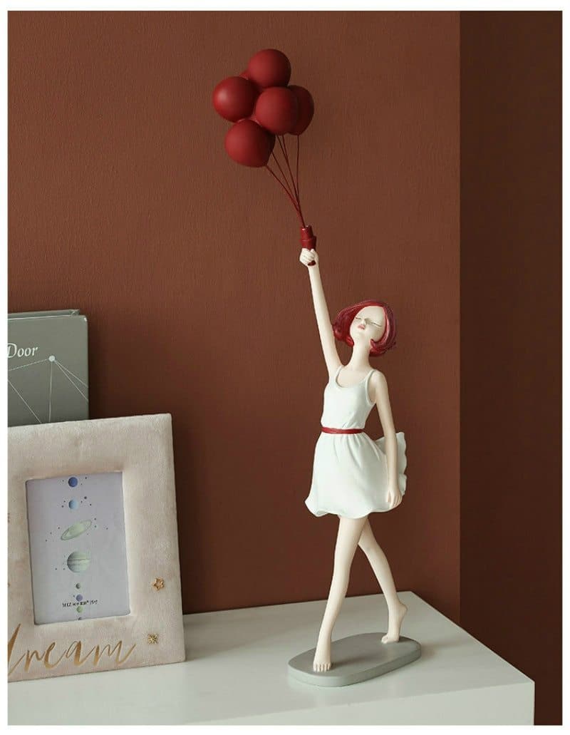 Dream Girl With Balloon Feajoy