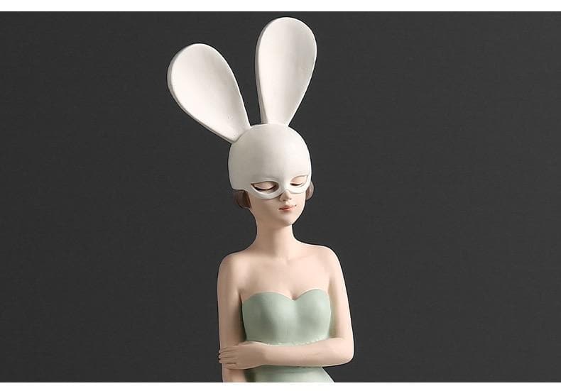 Dream Girl With Rabbit Mask Feajoy