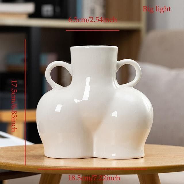 Hip-Shaped Vase Feajoy