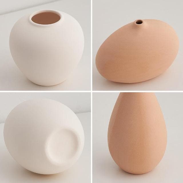 Nordic Minimalist Trumpet Vase feajoy