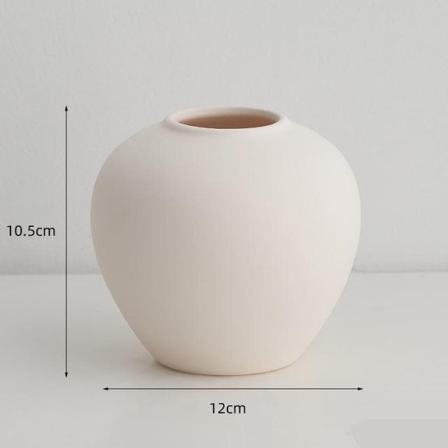 Nordic Minimalist Trumpet Vase feajoy