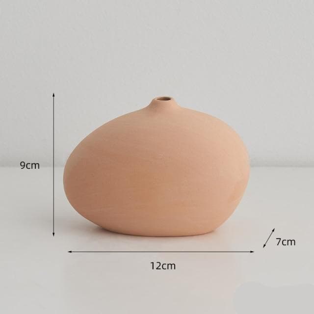 Nordic Minimalist Trumpet Vase feajoy