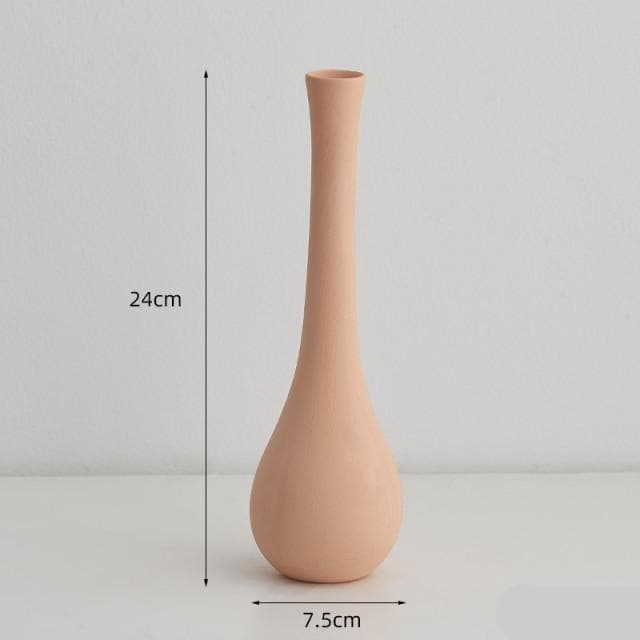 Nordic Minimalist Trumpet Vase feajoy