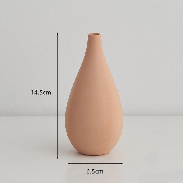 Nordic Minimalist Trumpet Vase feajoy