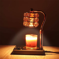 Scent Crystal Candle Warmer Lamp with USB Charging Port dylinoshop