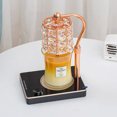 Scent Crystal Candle Warmer Lamp with USB Charging Port dylinoshop