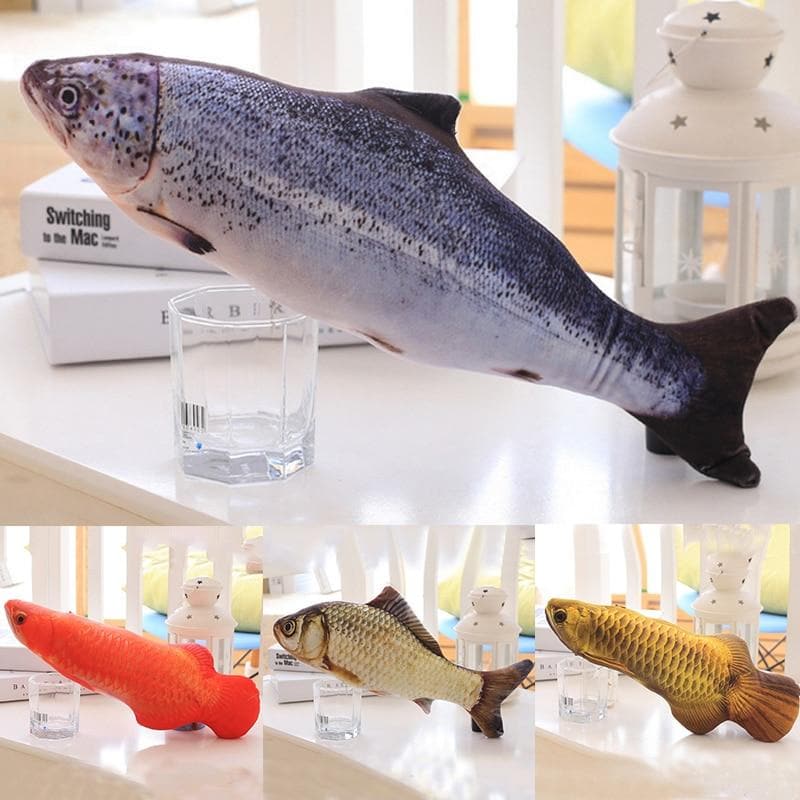 Realistic Looking Cat Kicker Fish Toy [NON-MOVING] DYLINOSHOP