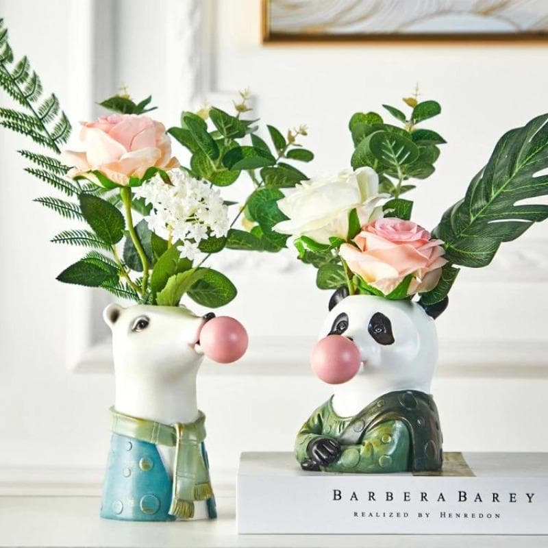 Bubblegum Animal Vase dylinoshop