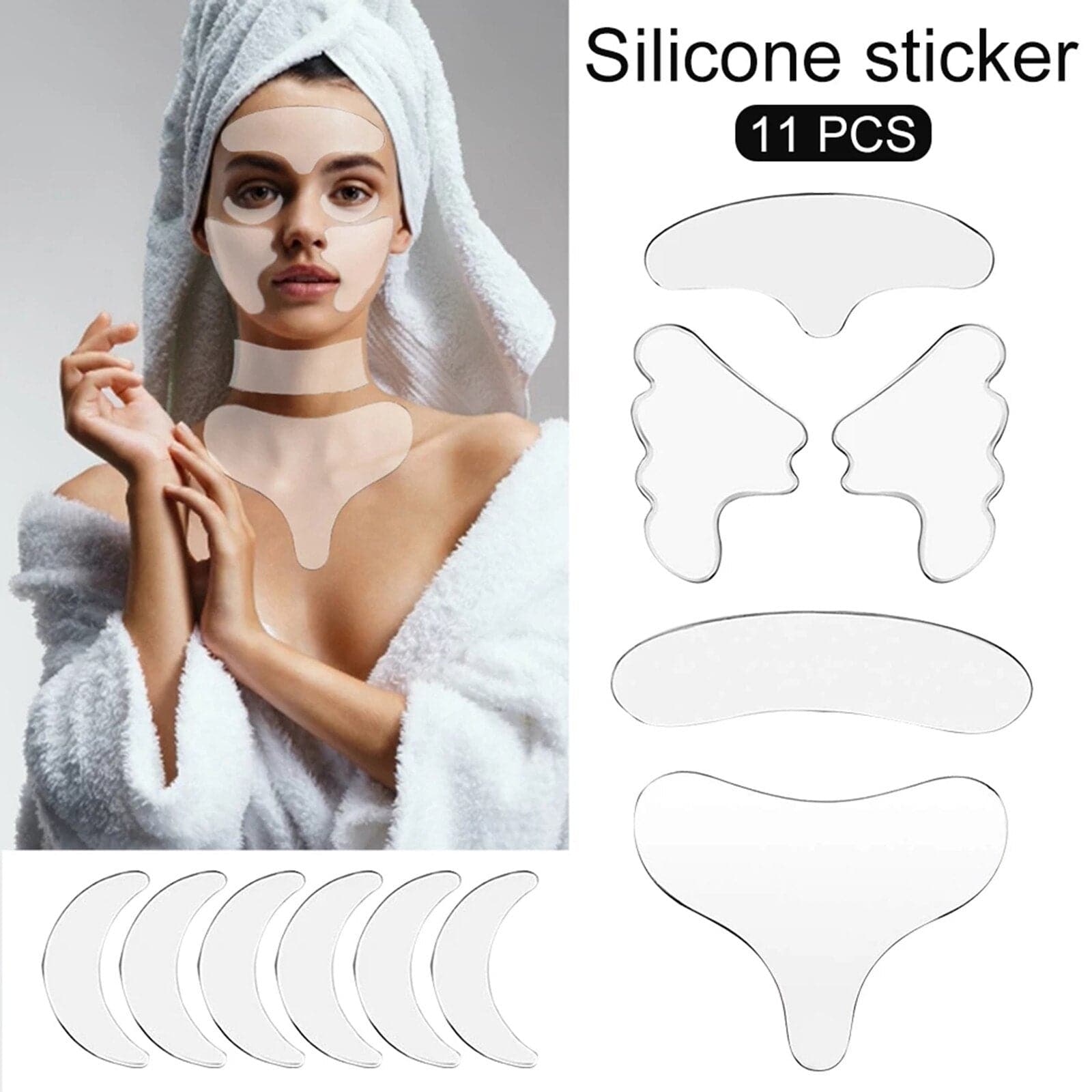 Reusable Silicone Anti-Wrinkle Patches dylinoshop