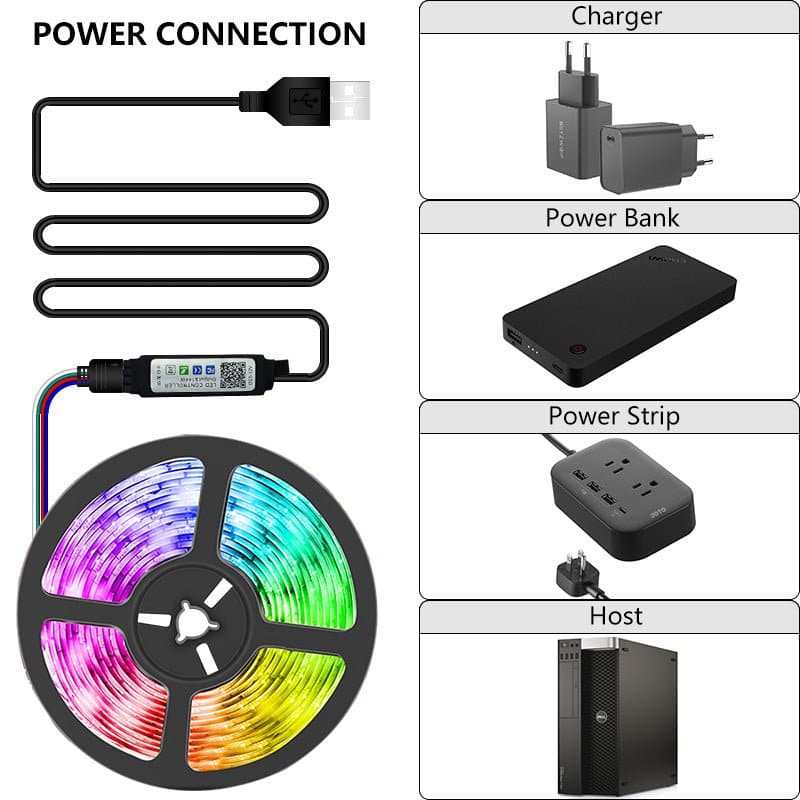 RGB Backlight LED Strip dylinoshop