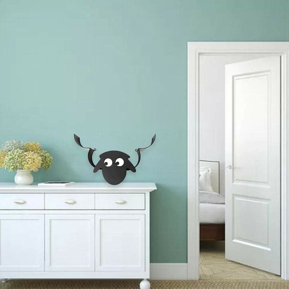 Hanging Sheep Toilet Paper Shelf Feajoy