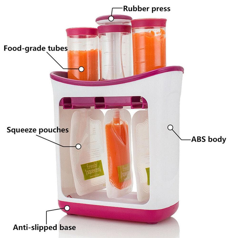 DIY Baby Food Squeeze Station dylinoshop