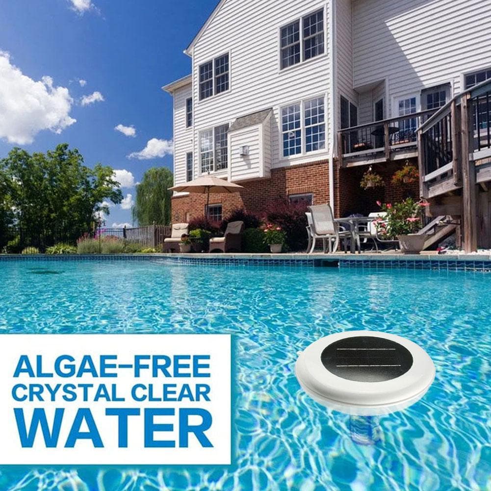 Solar-Powered Pool Ionizer - up to 85% Less Chlorine dylinoshop