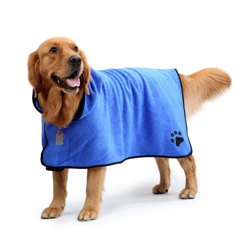 Super Absorent Pet Drying Towel Bathrobe - DYLINOSHOP