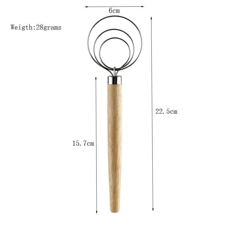 The Danish Dough Whisk Bread Mixer dylinoshop