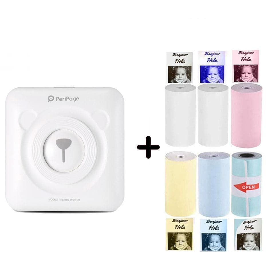 Cute Mini Smartphone Photo Printer DYLINOSHOP