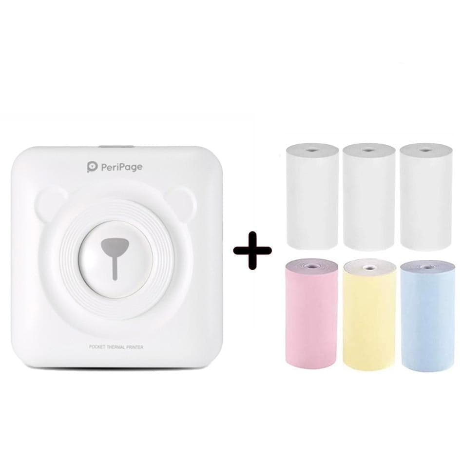 Cute Mini Smartphone Photo Printer DYLINOSHOP