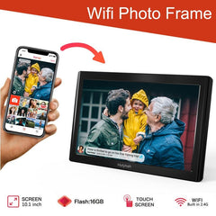 Touch Screen WiFi Digital Photo Frame DYLINOSHOP