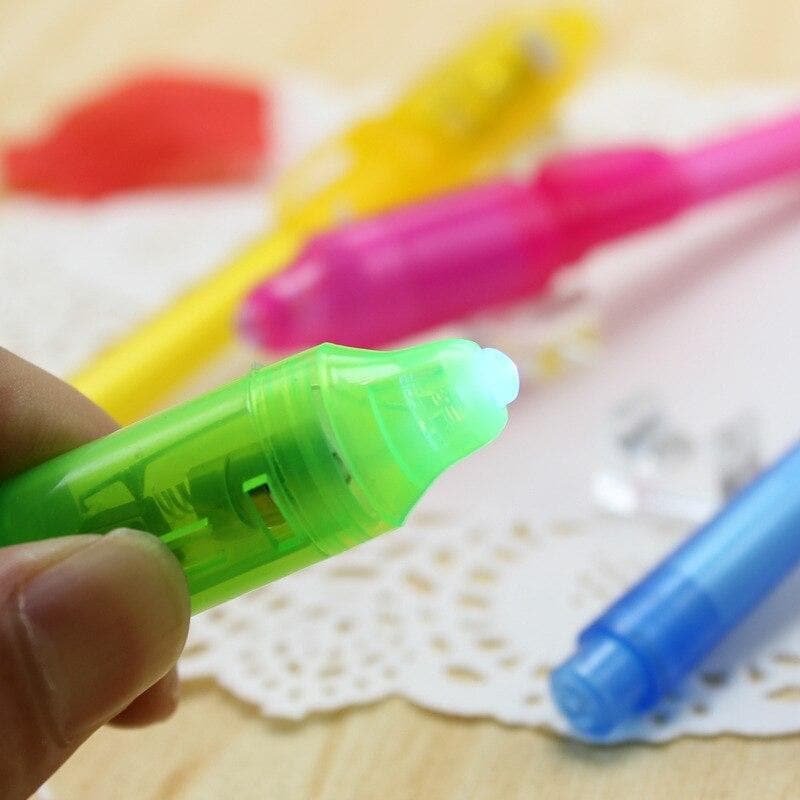 UV Light Creative Stationery Invisible Ink Pen DYLINOSHOP