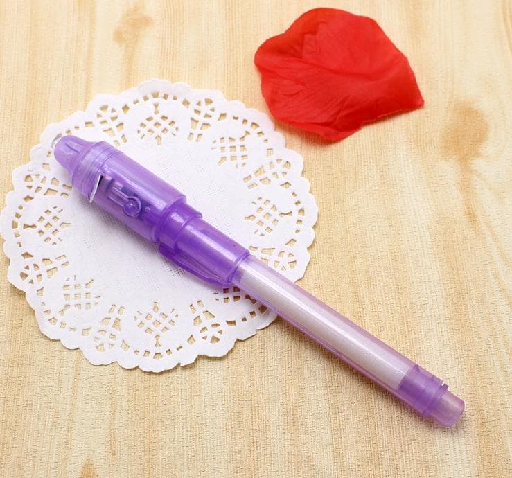 UV Light Creative Stationery Invisible Ink Pen DYLINOSHOP