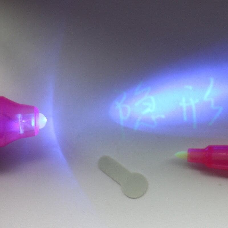 UV Light Creative Stationery Invisible Ink Pen DYLINOSHOP