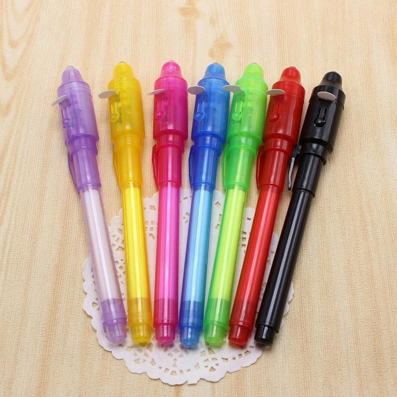 UV Light Creative Stationery Invisible Ink Pen DYLINOSHOP