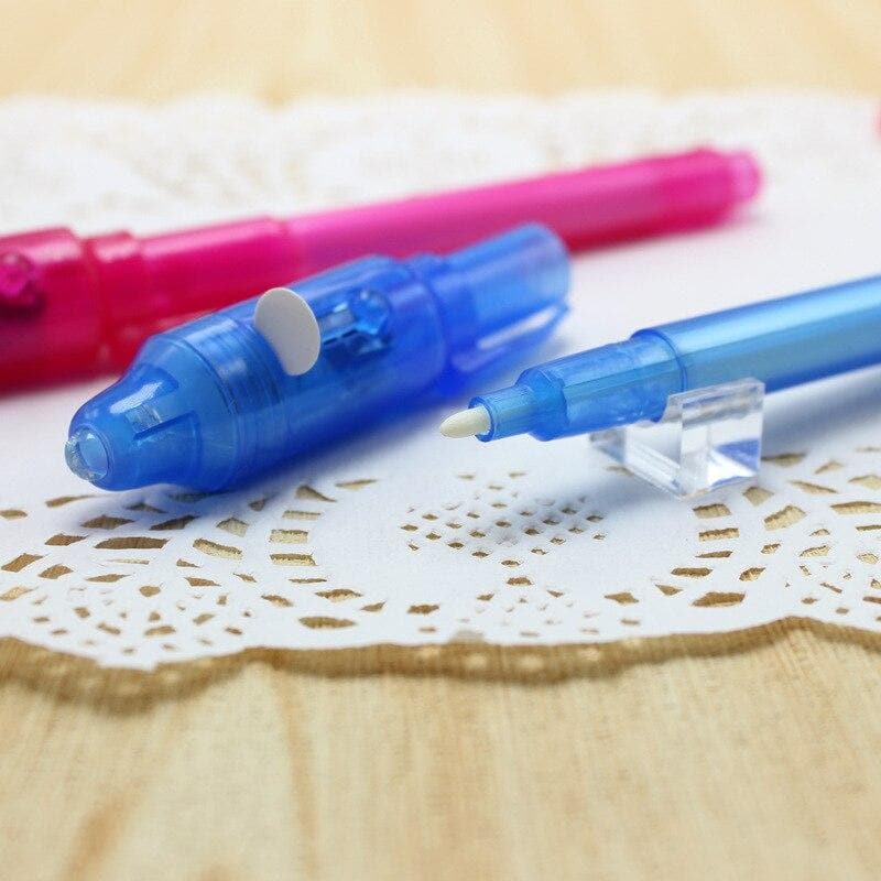 UV Light Creative Stationery Invisible Ink Pen DYLINOSHOP