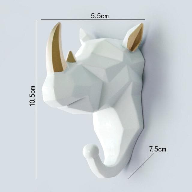 Geometric Wildlife Wall Hook Feajoy