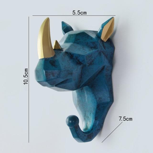 Geometric Wildlife Wall Hook Feajoy