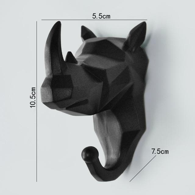 Geometric Wildlife Wall Hook Feajoy