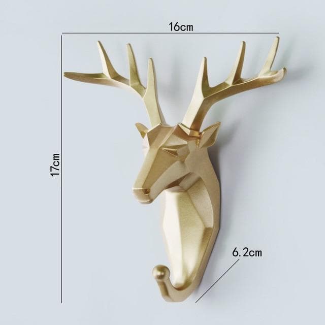 Geometric Wildlife Wall Hook Feajoy