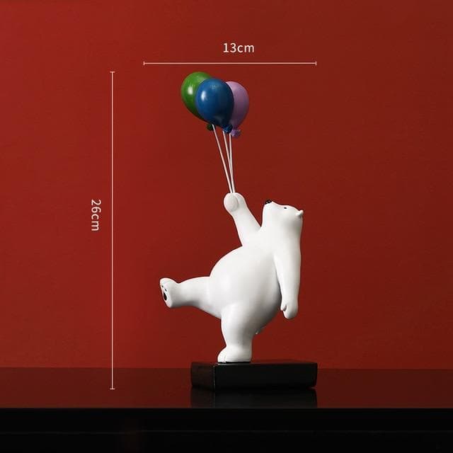 Flying Balloon Polar Bear Feajoy