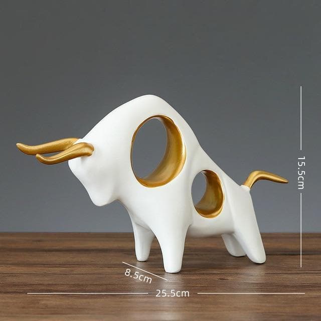 Abstract Taurus Sculpture dylinoshop