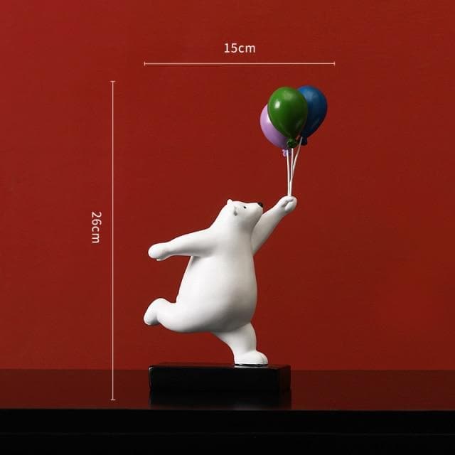 Flying Balloon Polar Bear Feajoy