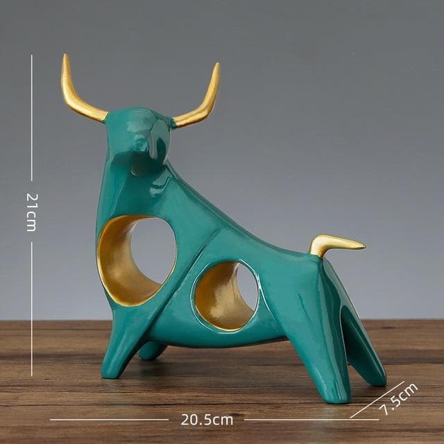 Abstract Taurus Sculpture dylinoshop